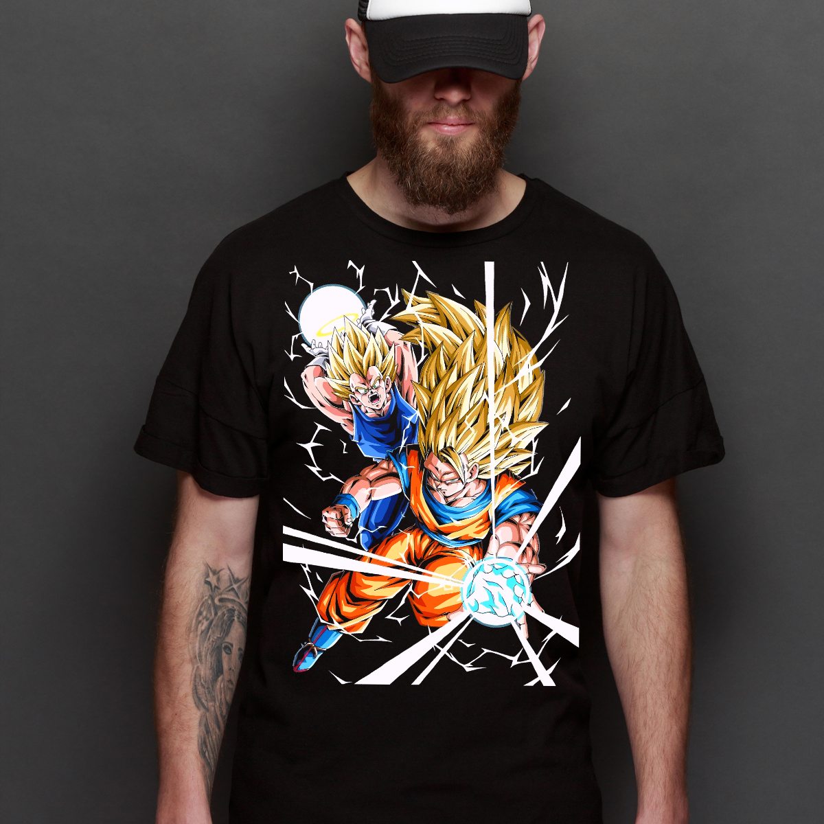 Dragon Ball Cover Ver19 T-Shirt Japanese Anime Tee