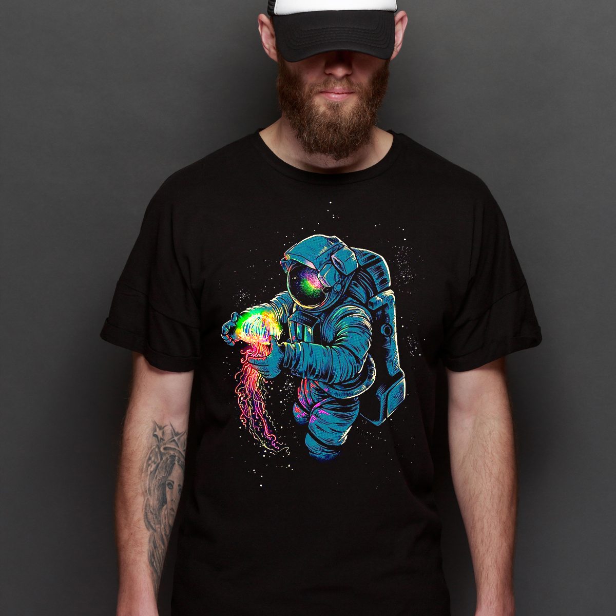 NASA Astronaut T-Shirt Space Tee