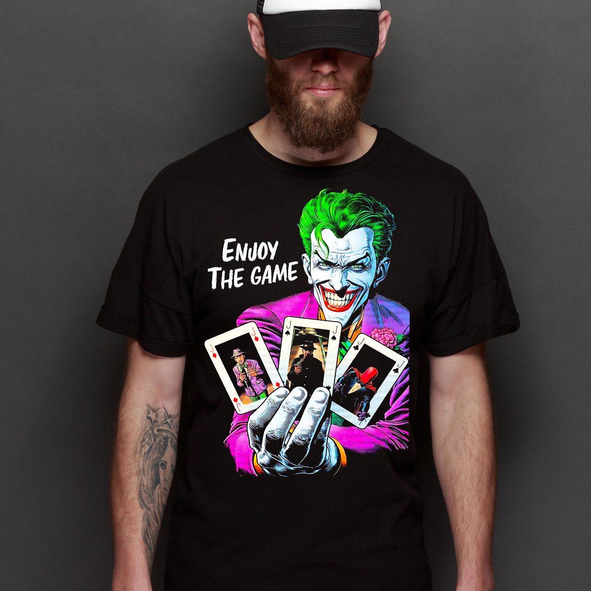Batman Joker V2 T-Shirt Joker Tee