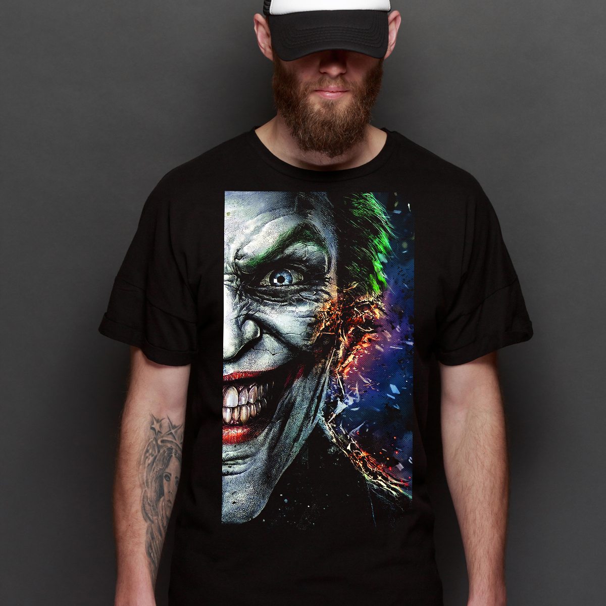Batman Joker V3 T-Shirt Joker Tee