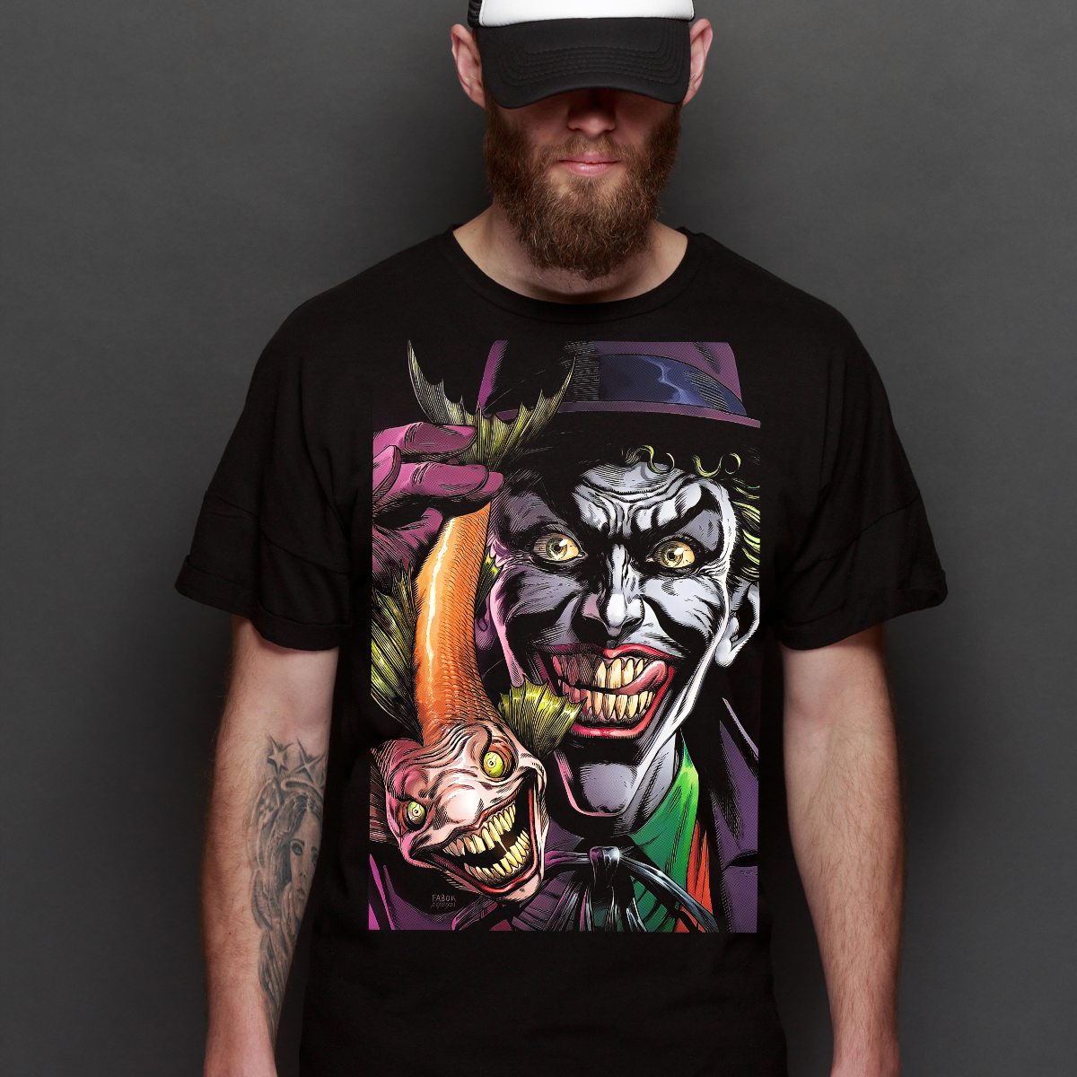 Batman Joker V5 T-Shirt Joker Tee