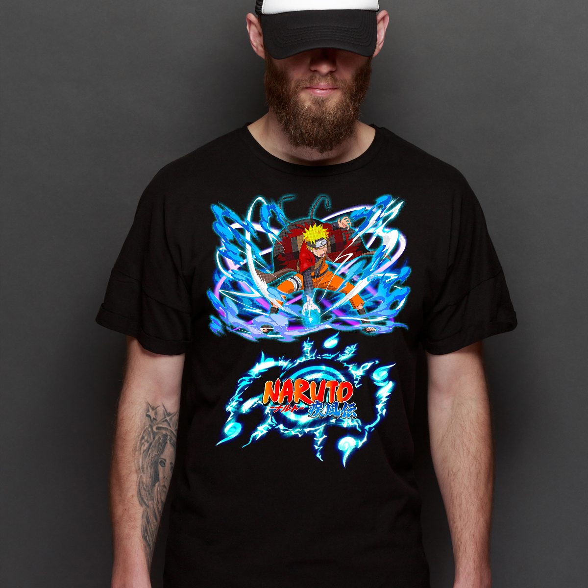 Naruto Ver9 Naruto T-Shirt Japanese Anime Tee
