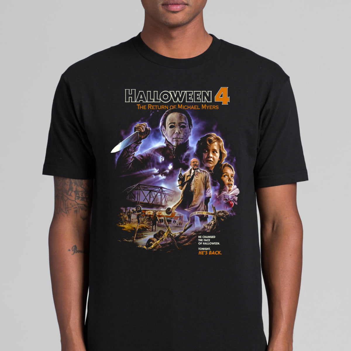 Halloween Michael Myers Part 4 T-shirt Horror Movie Tee