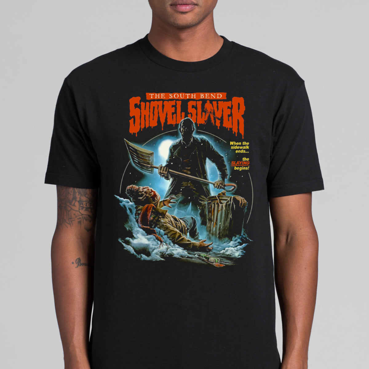Home Alone South Bend Shovel Slayer T-shirt Movie Tee