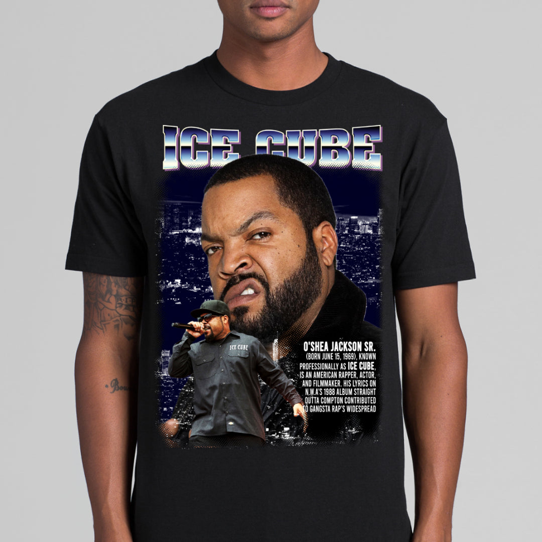 Ice Cube V1 T-Shirt Rapper Family Fan Music Hip Hop Culture