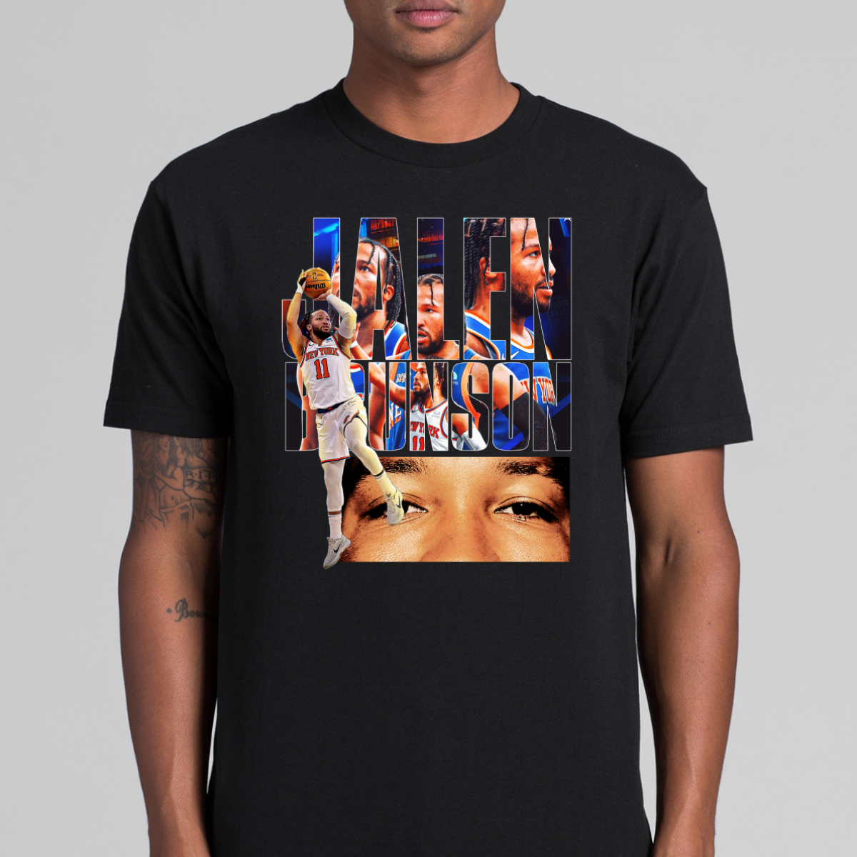 Jalen Brunson V3 NBA T-Shirt Sport Athlete Family Tee