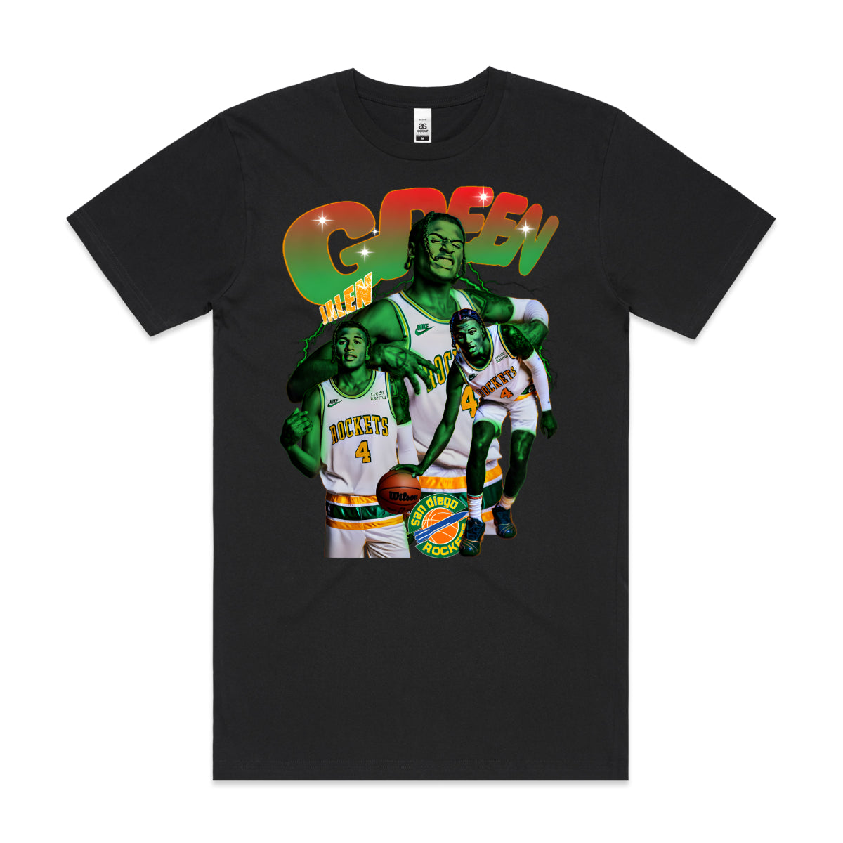Jalen Green V3 NBA T-Shirt Sport Athlete Family Tee