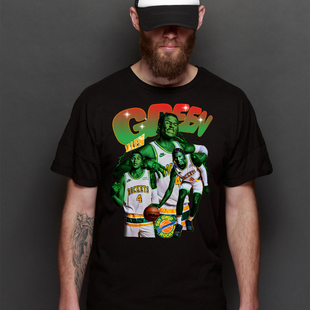Jalen Green V3 NBA T-Shirt Sport Athlete Family Tee
