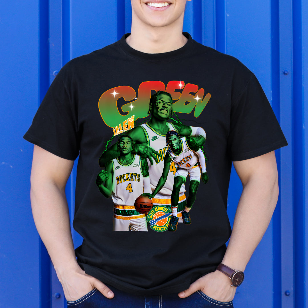 Jalen Green V3 NBA T-Shirt Sport Athlete Family Tee