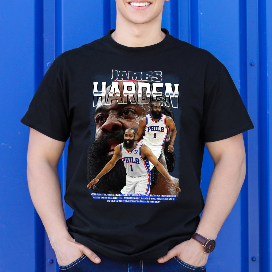 James Harden V2 NBA T-Shirt Sport Athlete Family Tee