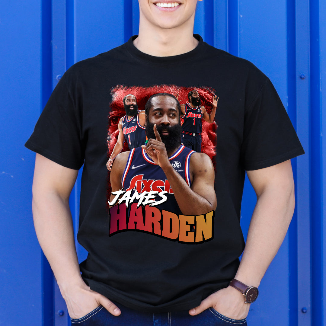 James Harden V3 NBA T-Shirt Sport Athlete Family Tee