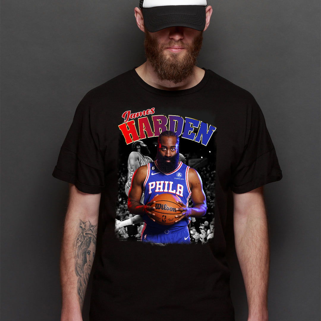 James Harden V4 NBA T-Shirt Sport Athlete Family Tee