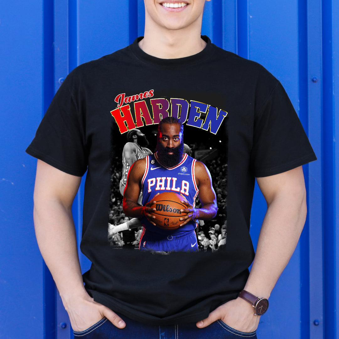 James Harden V4 NBA T-Shirt Sport Athlete Family Tee