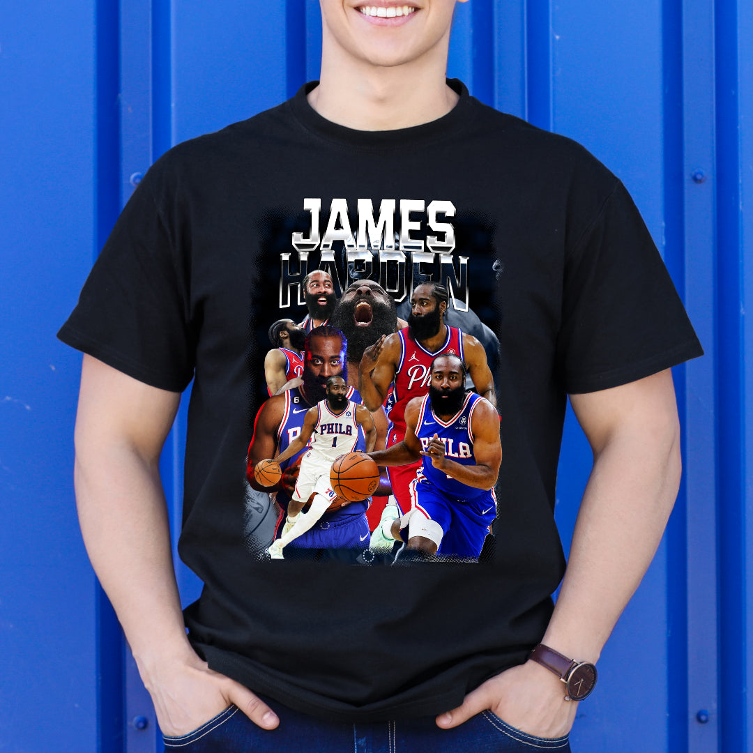 James Harden V5 NBA T-Shirt Sport Athlete Family Tee