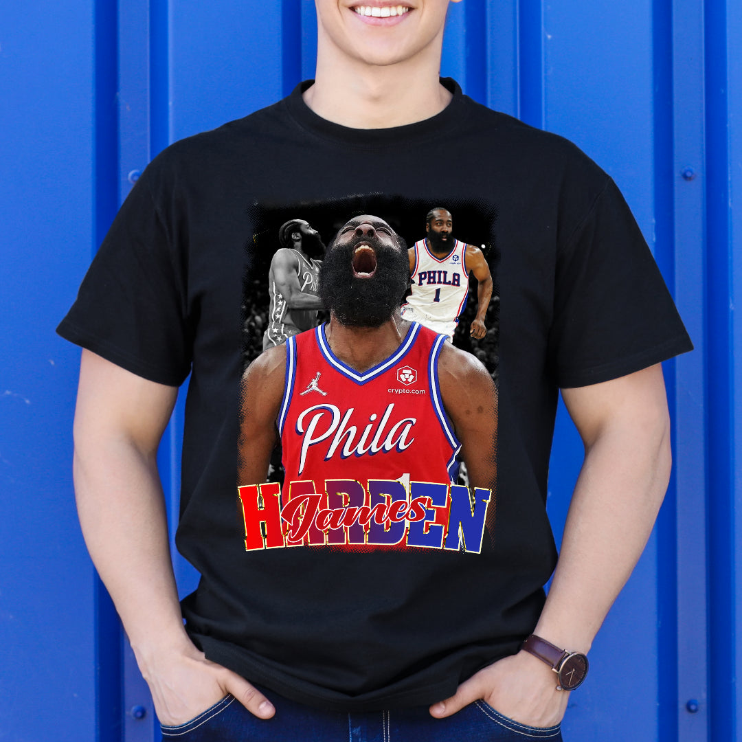 James Harden V6 NBA T-Shirt Sport Athlete Family Tee