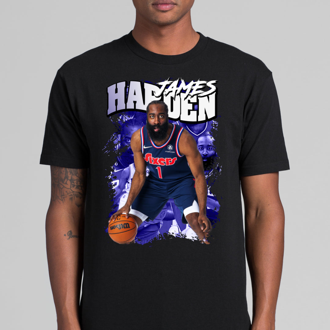 James Harden V7 NBA T-Shirt Sport Athlete Family Tee