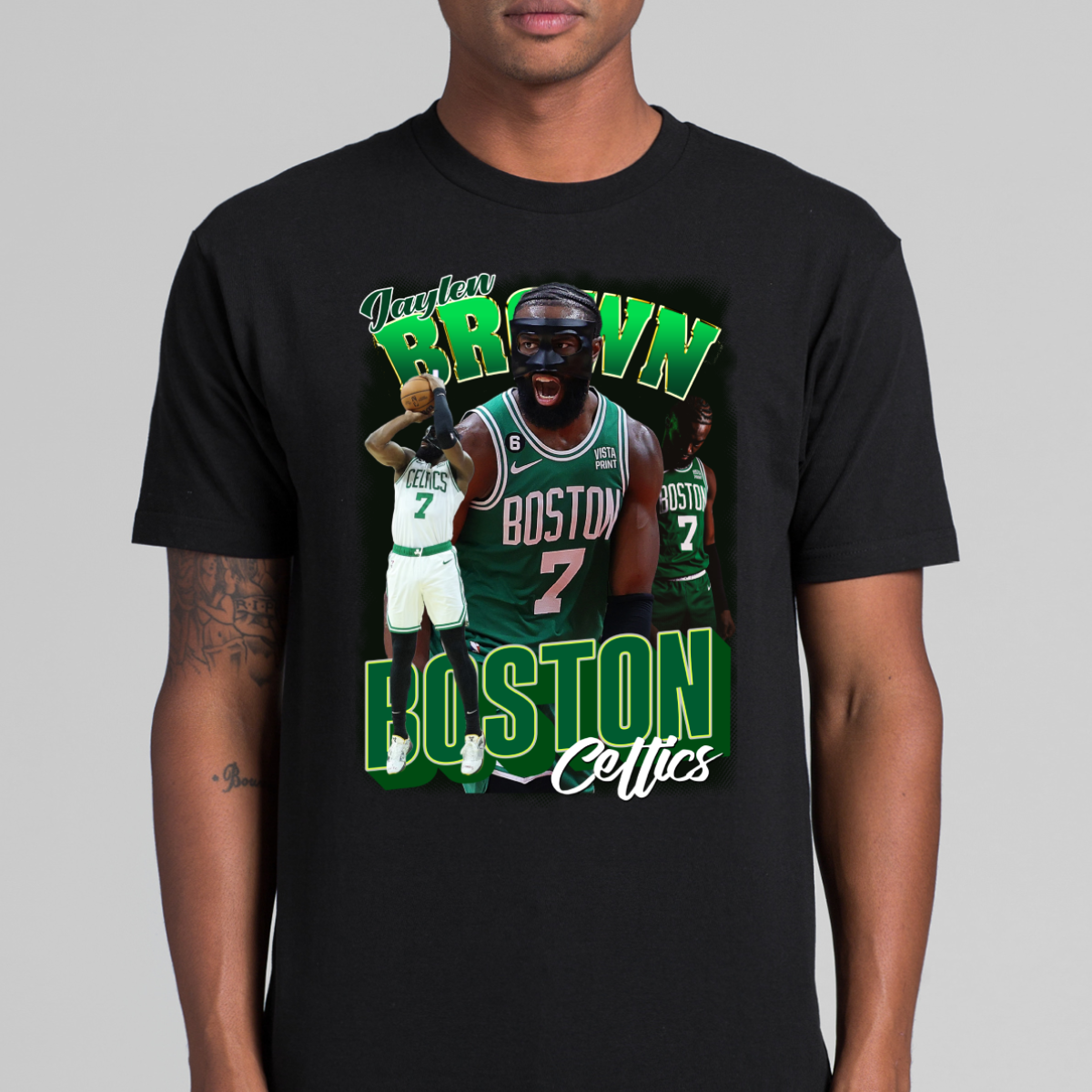 Jaylen Brown V2 NBA T-Shirt Sport Athlete Family Tee