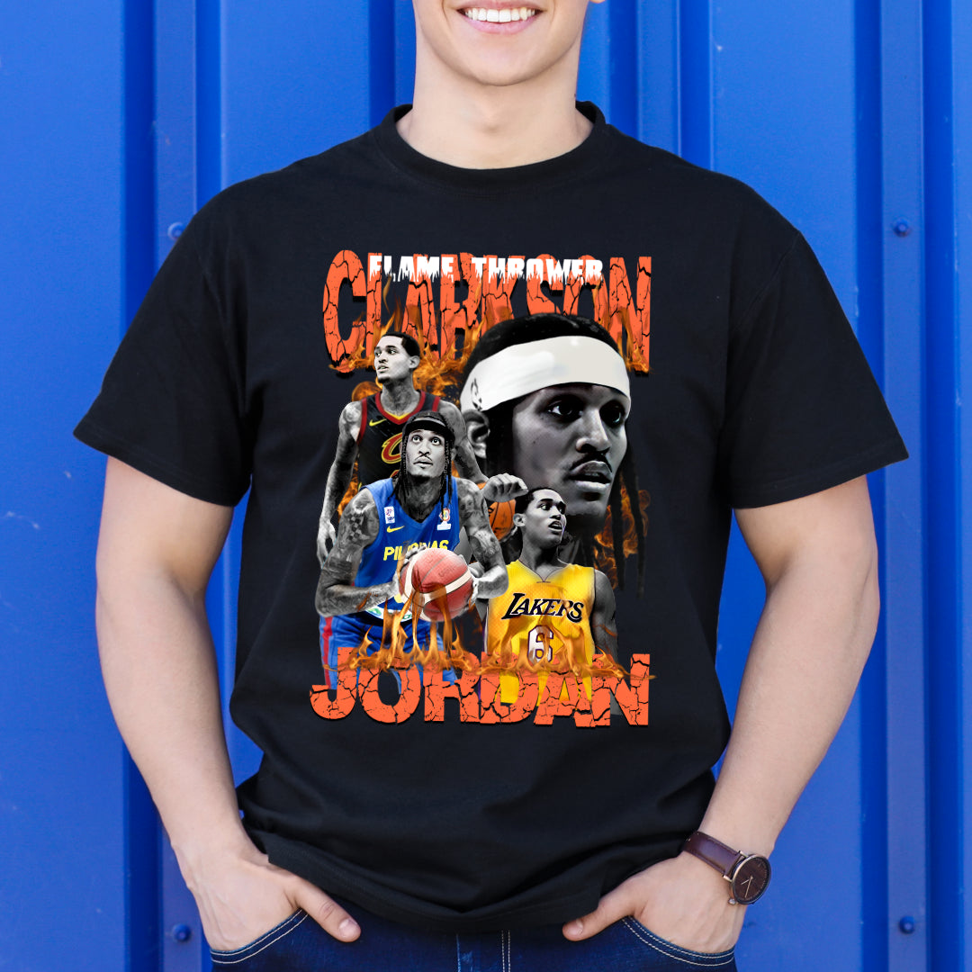 Jordan Clarkson V11 NBA T-Shirt Sport Athlete Family Tee