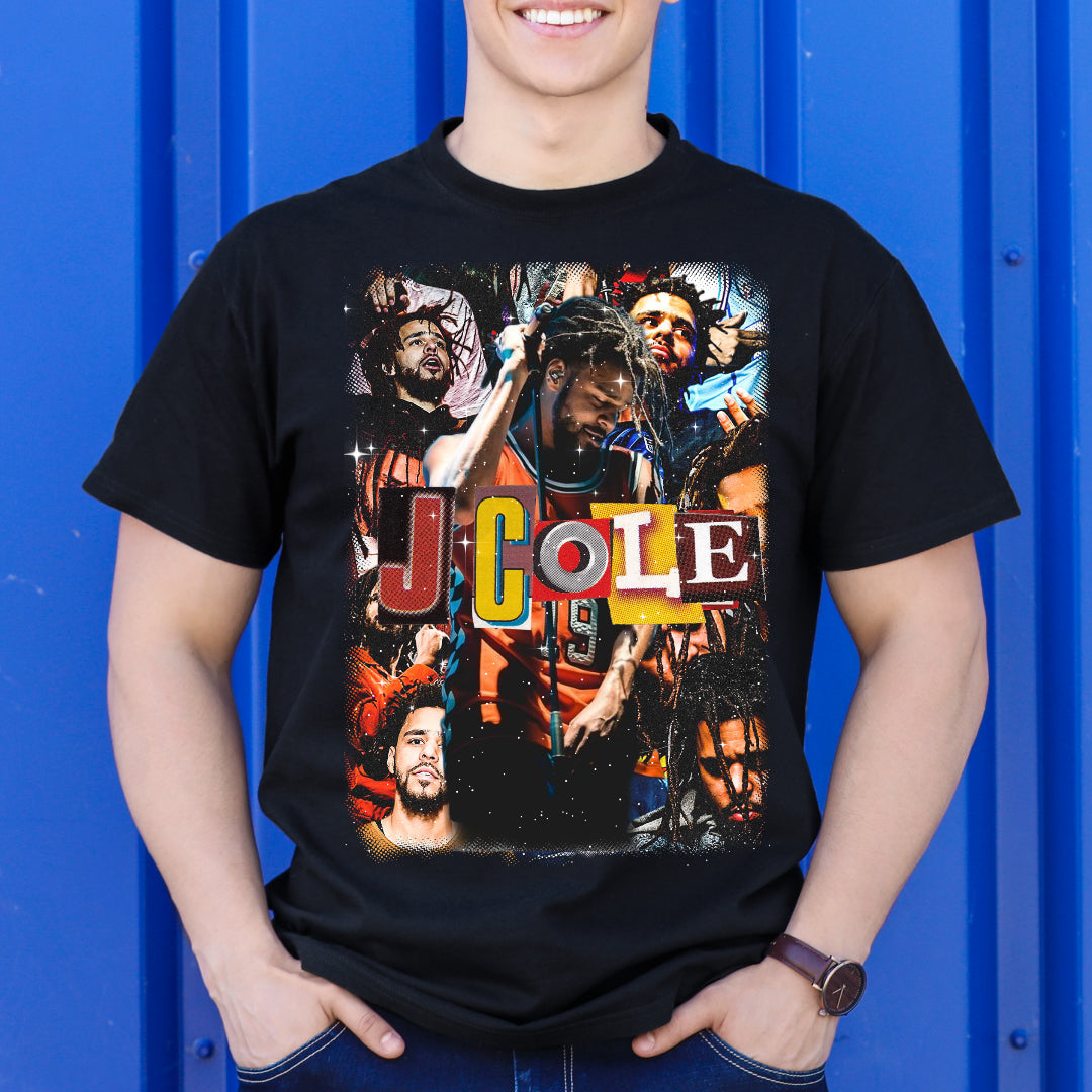 J. Cole V2 T-Shirt Rapper Family Fan Music Hip Hop Culture