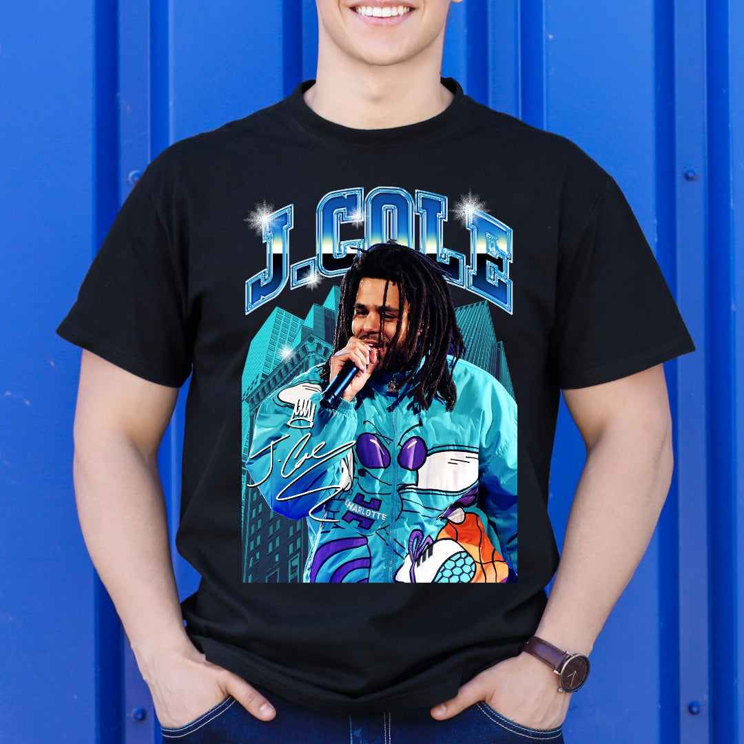 J. Cole V5 T-Shirt Rapper Family Fan Music Hip Hop Culture