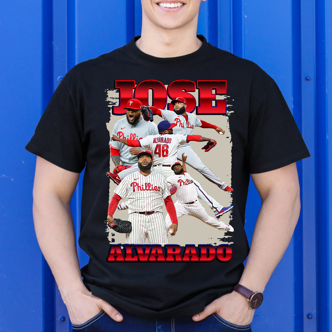 Jose Alvarado MLB T-Shirt Sport Athlete Family Tee Baseball