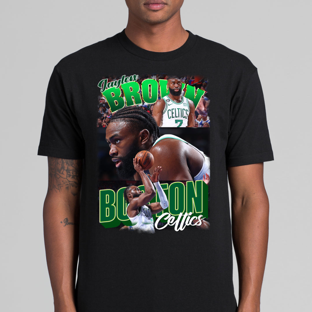 Jaylen Brown NBA T-Shirt Sport Athlete Family Tee