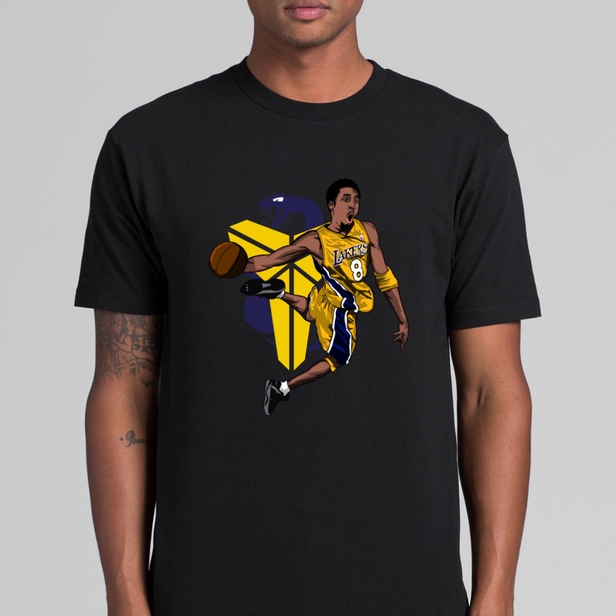 Kobe Bryant V38 NBA T-Shirt Sport Athlete Family Tee