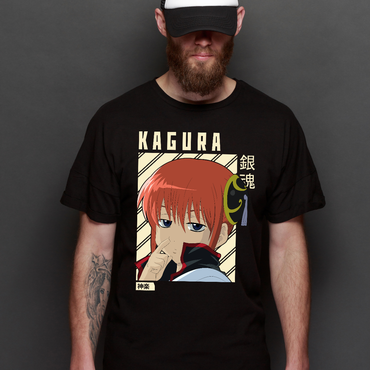Gintama Kagura T-Shirt Japanese Anime Tee