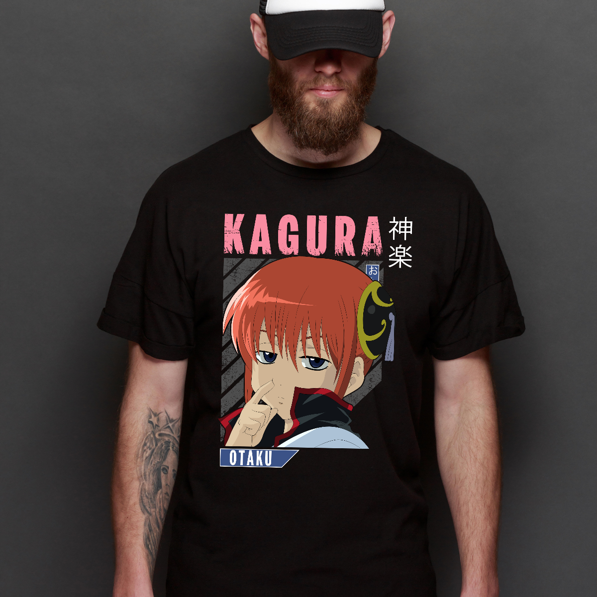 Gintama Kagura V2 T-Shirt Japanese Anime Tee