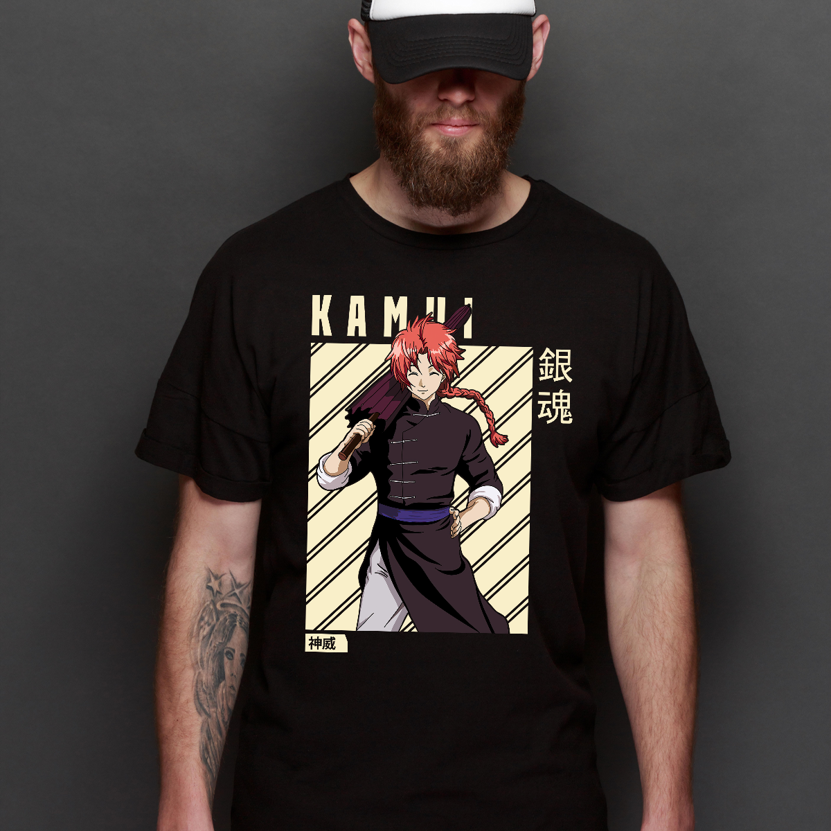 Gintama Kamui V2 T-Shirt Japanese Anime Tee