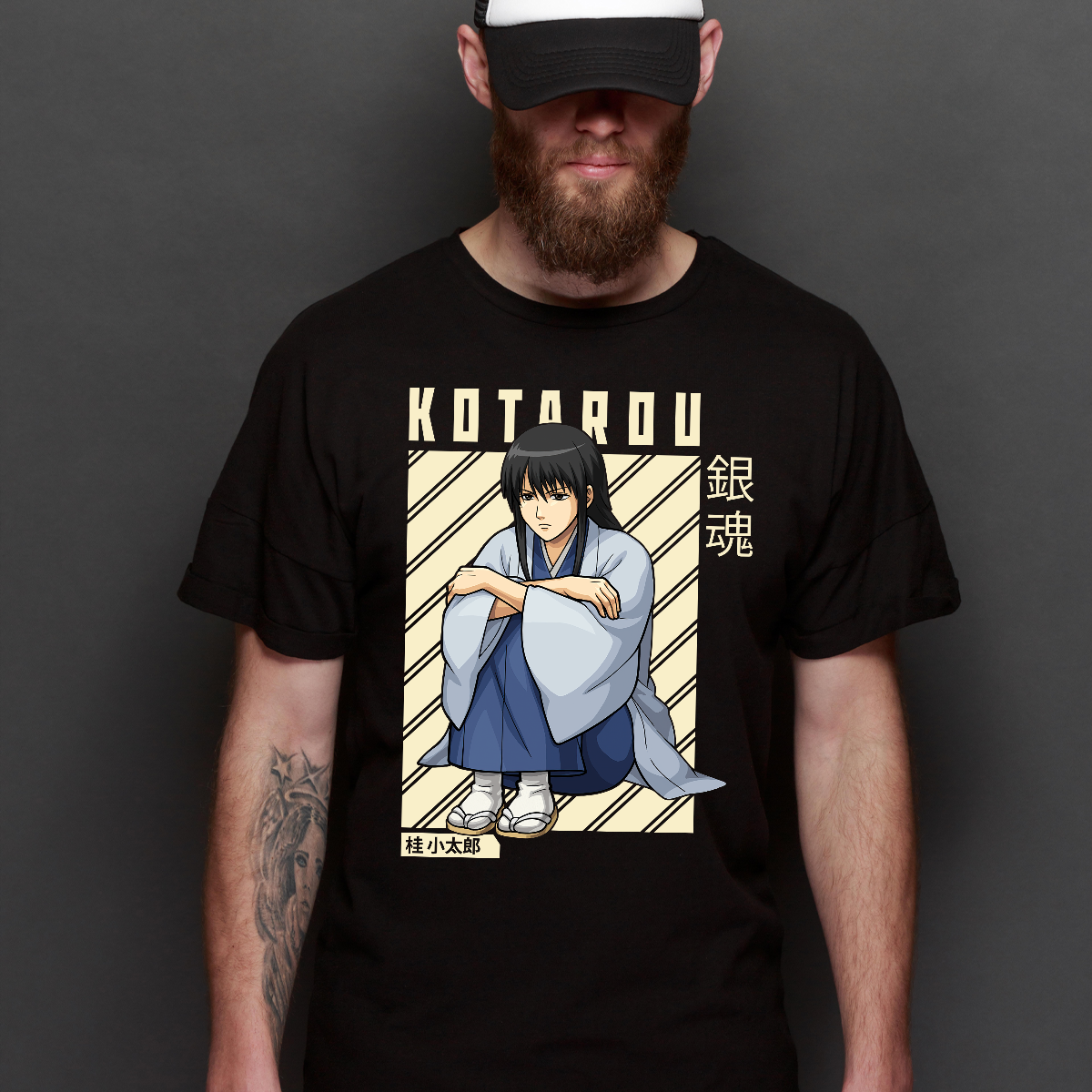 Gintama Kotaro Katsura V2 T-Shirt Japanese Anime Tee
