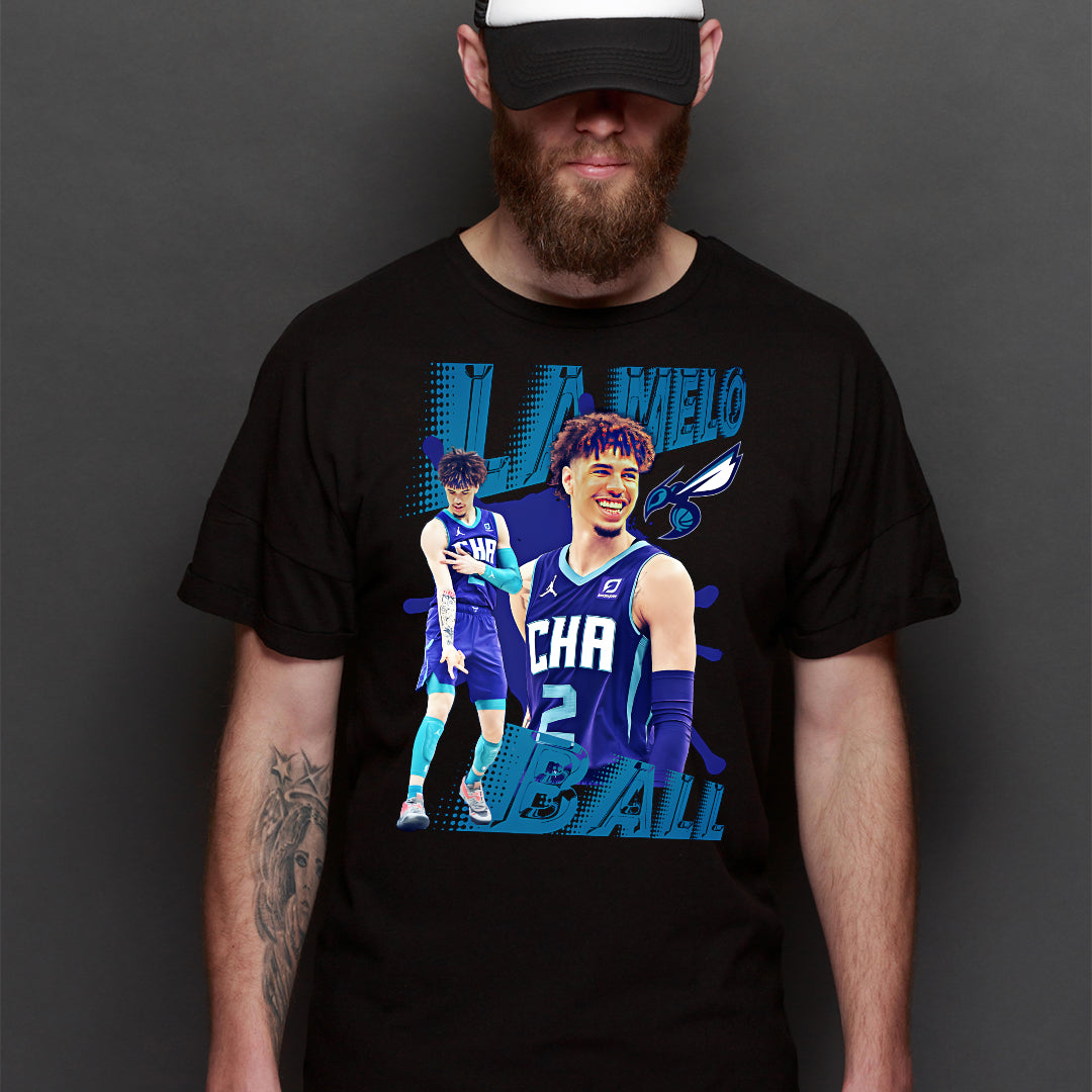 LaMelo Ball V6 NBA T-Shirt Sport Athlete Family Tee