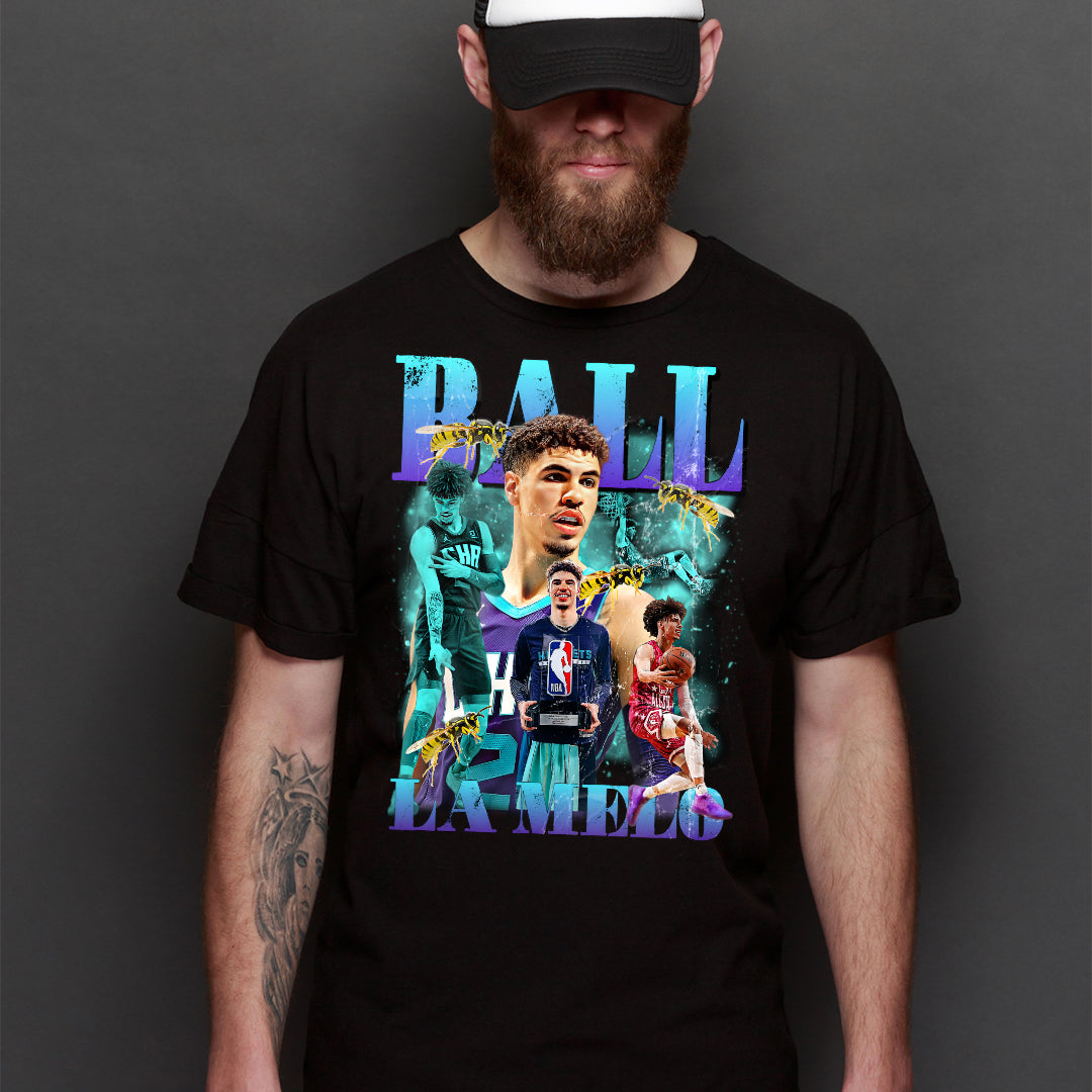 LaMelo Ball V5 NBA T-Shirt Sport Athlete Family Tee