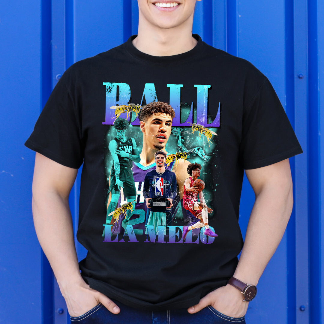 LaMelo Ball V5 NBA T-Shirt Sport Athlete Family Tee