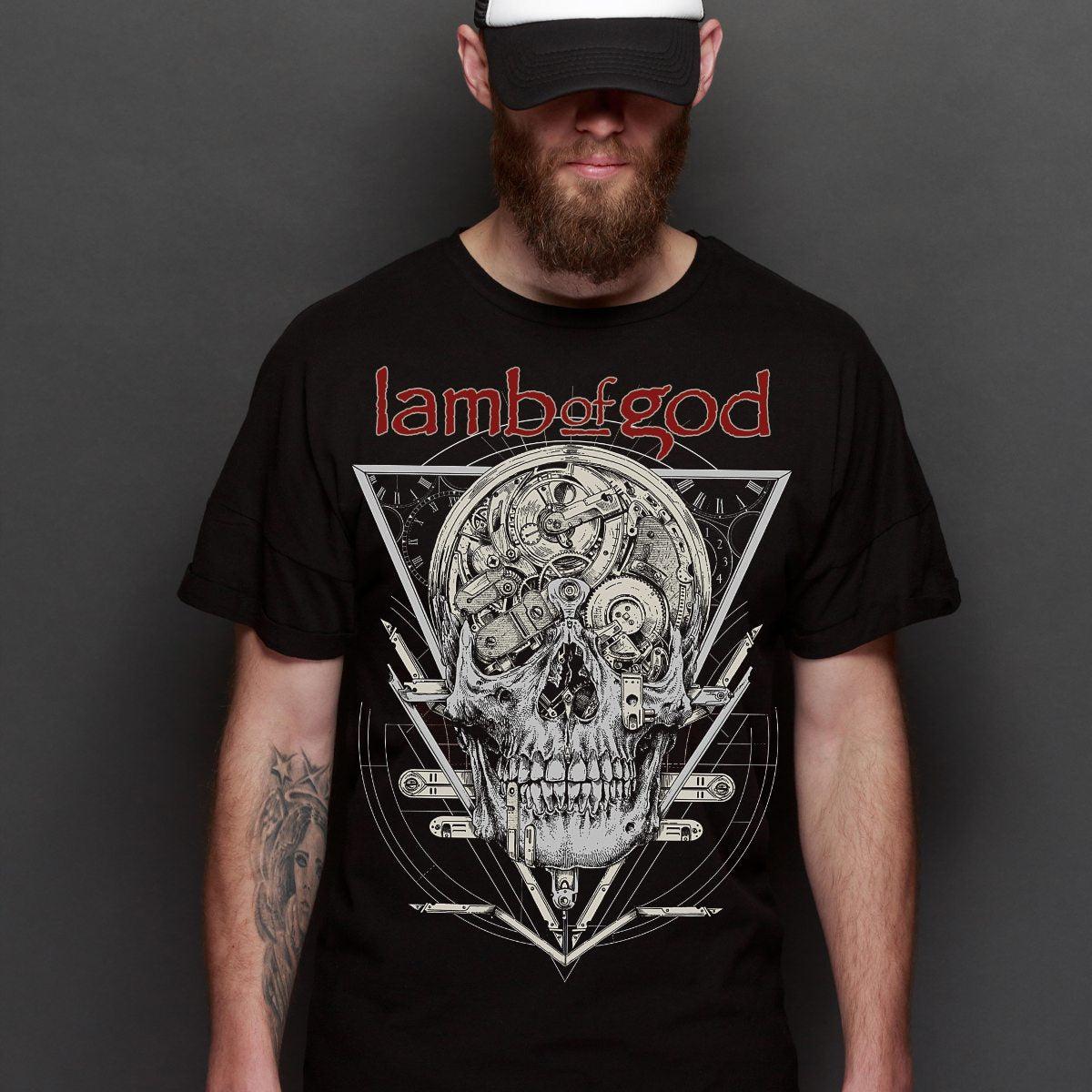 Lamb Of God V6 T-Shirt Band Family Tee Music Heavy Metal