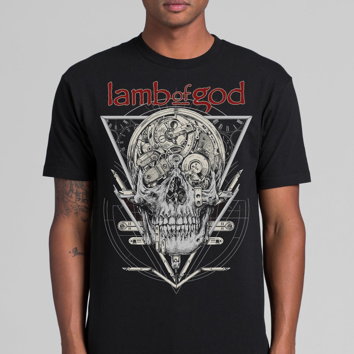 Lamb Of God V6 T-Shirt Band Family Tee Music Heavy Metal