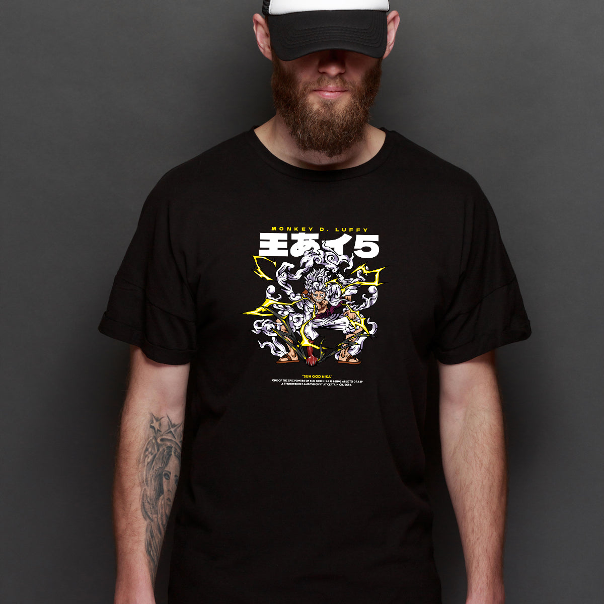 One Piece Luffy Gear 5 T-Shirt Japanese Anime Tee