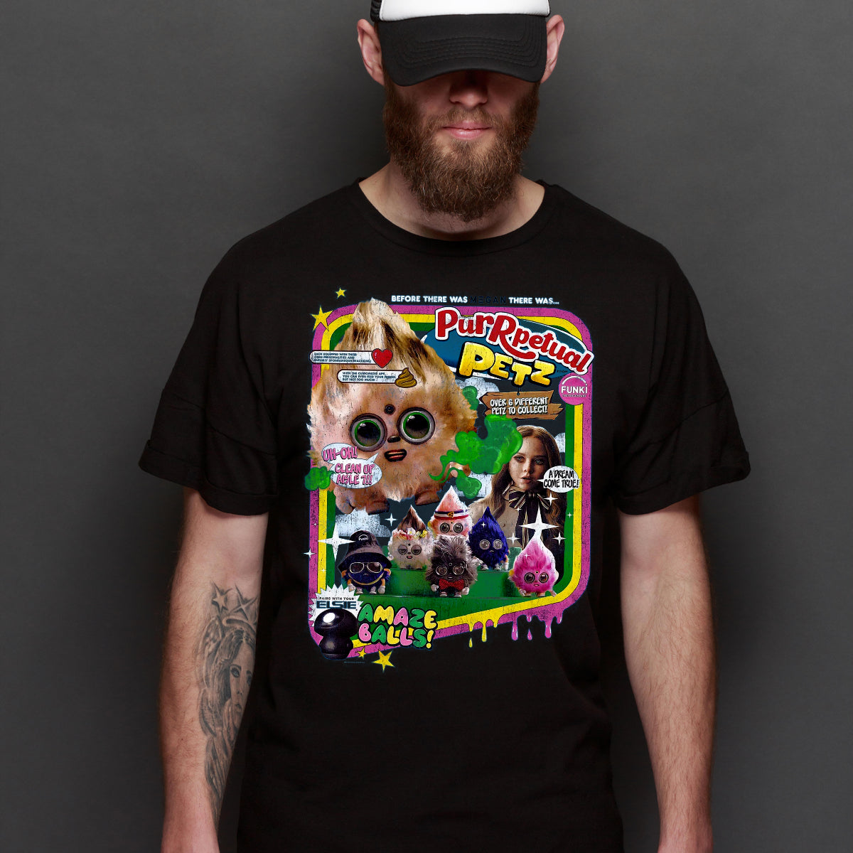 M3GAN-Purrpetual Petz T-shirt Toys Movie Tee
