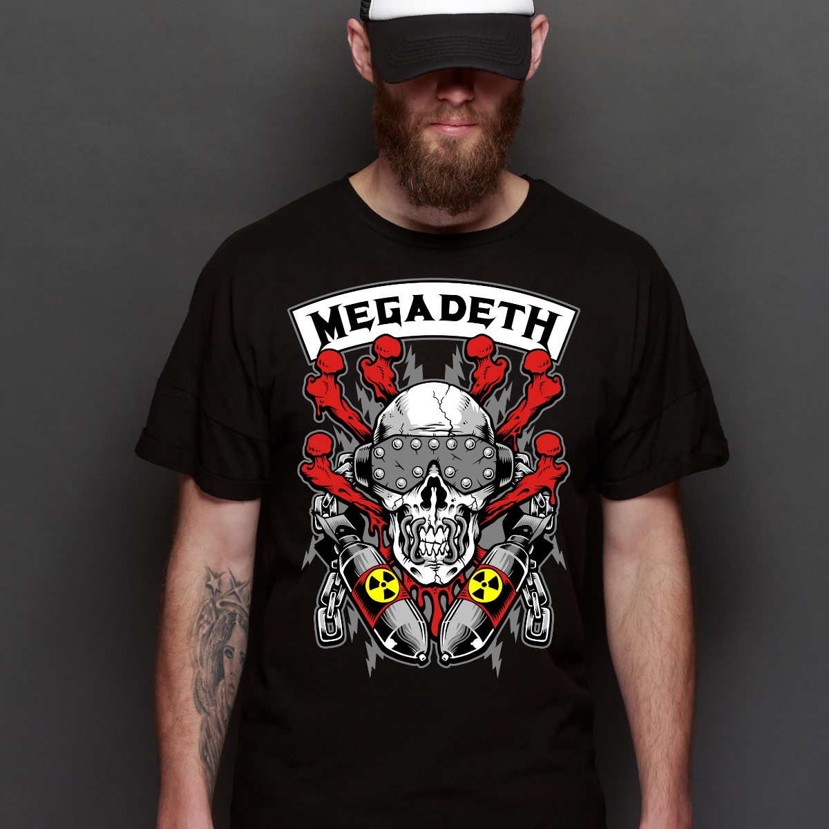 Megadeth V18 T-Shirt Band Family Tee Music Heavy Metal
