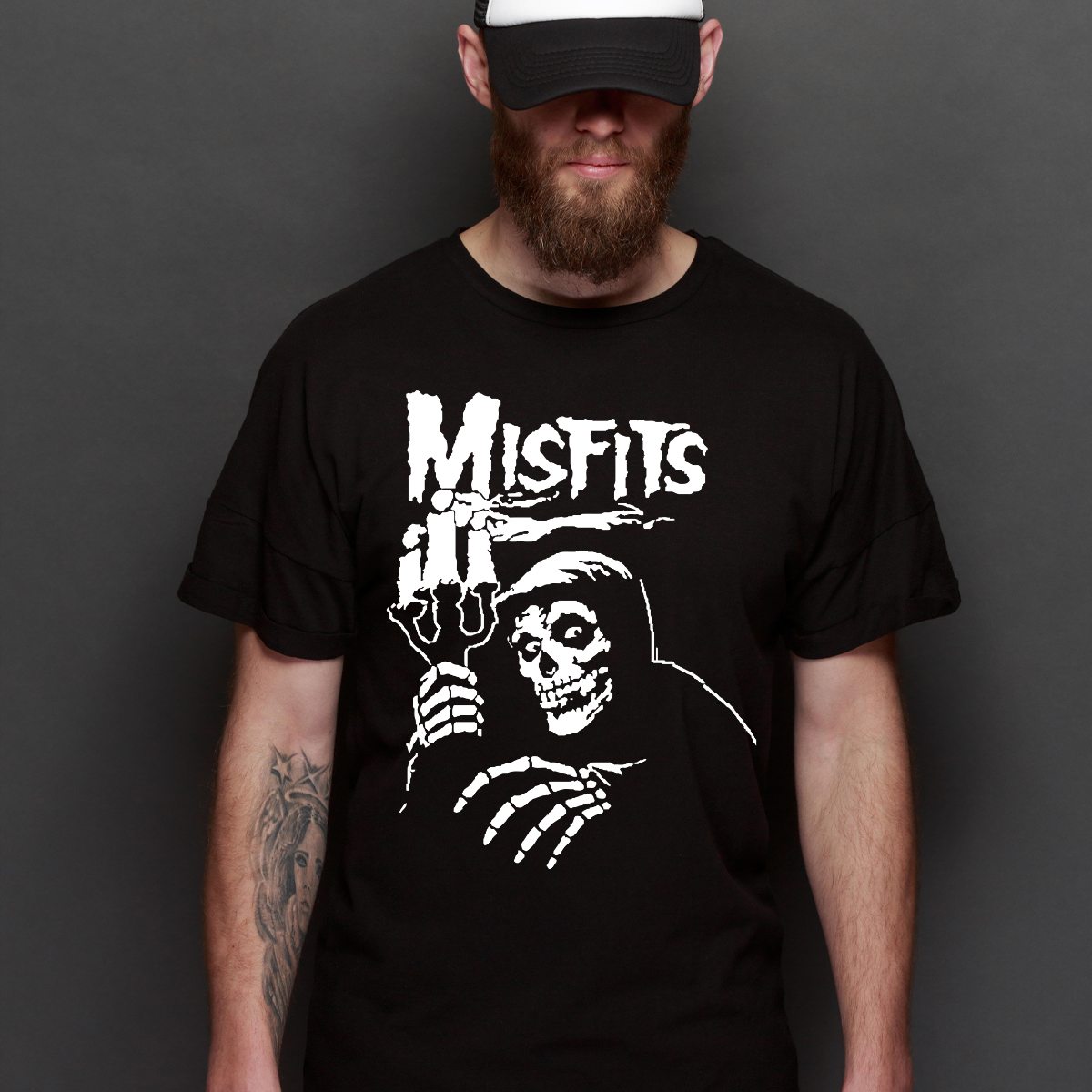 Misfits V4 T-Shirt Band Family Tee Music Rock And Roll