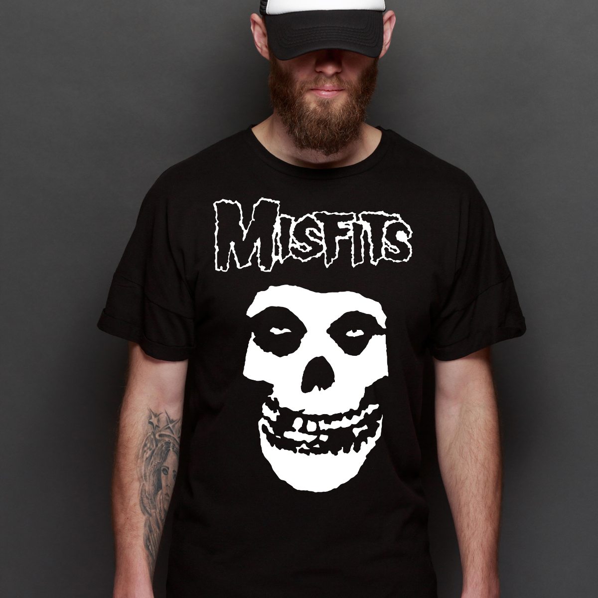 Misfits V3 T-Shirt Band Family Tee Music Rock And Roll