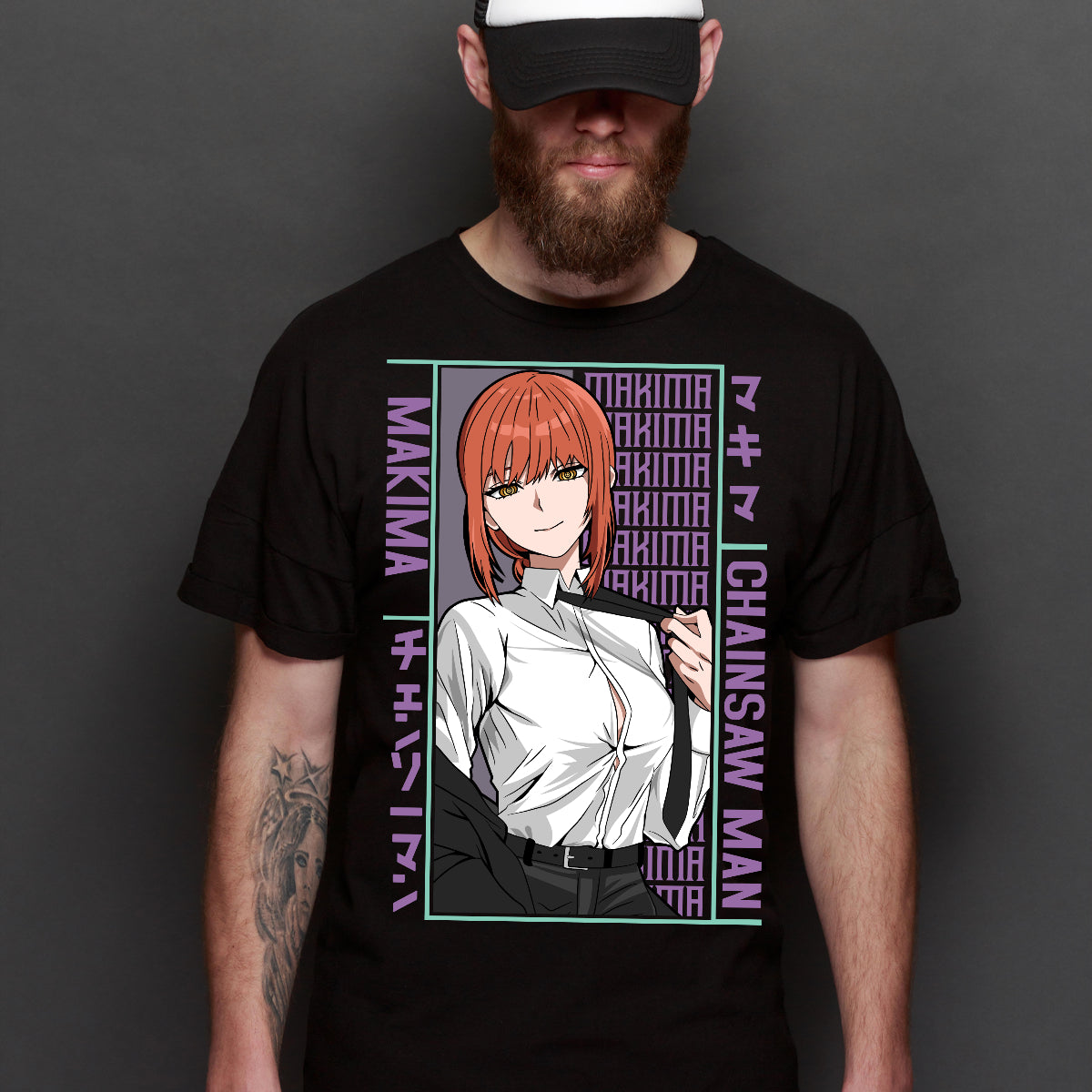 Chainsaw Man Makima V5 T-shirt Japanese anime