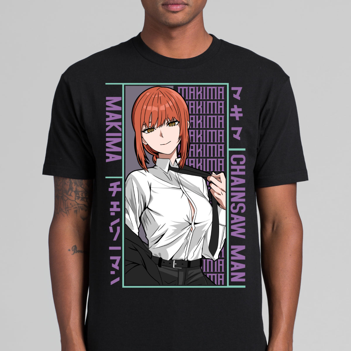 Chainsaw Man Makima V5 T-shirt Japanese anime