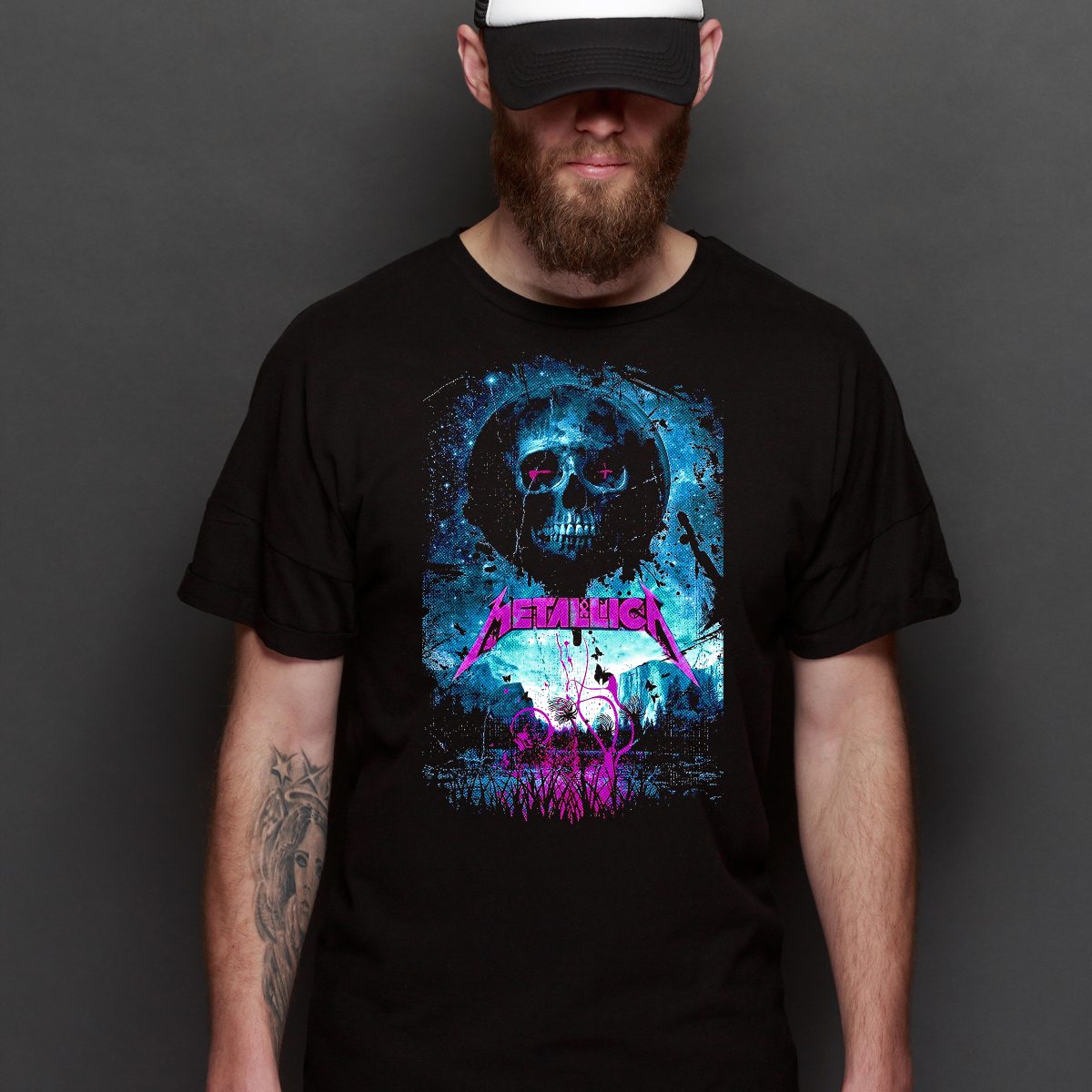 Metallica V15 T-Shirt Band Family Tee Music Heavy Metal