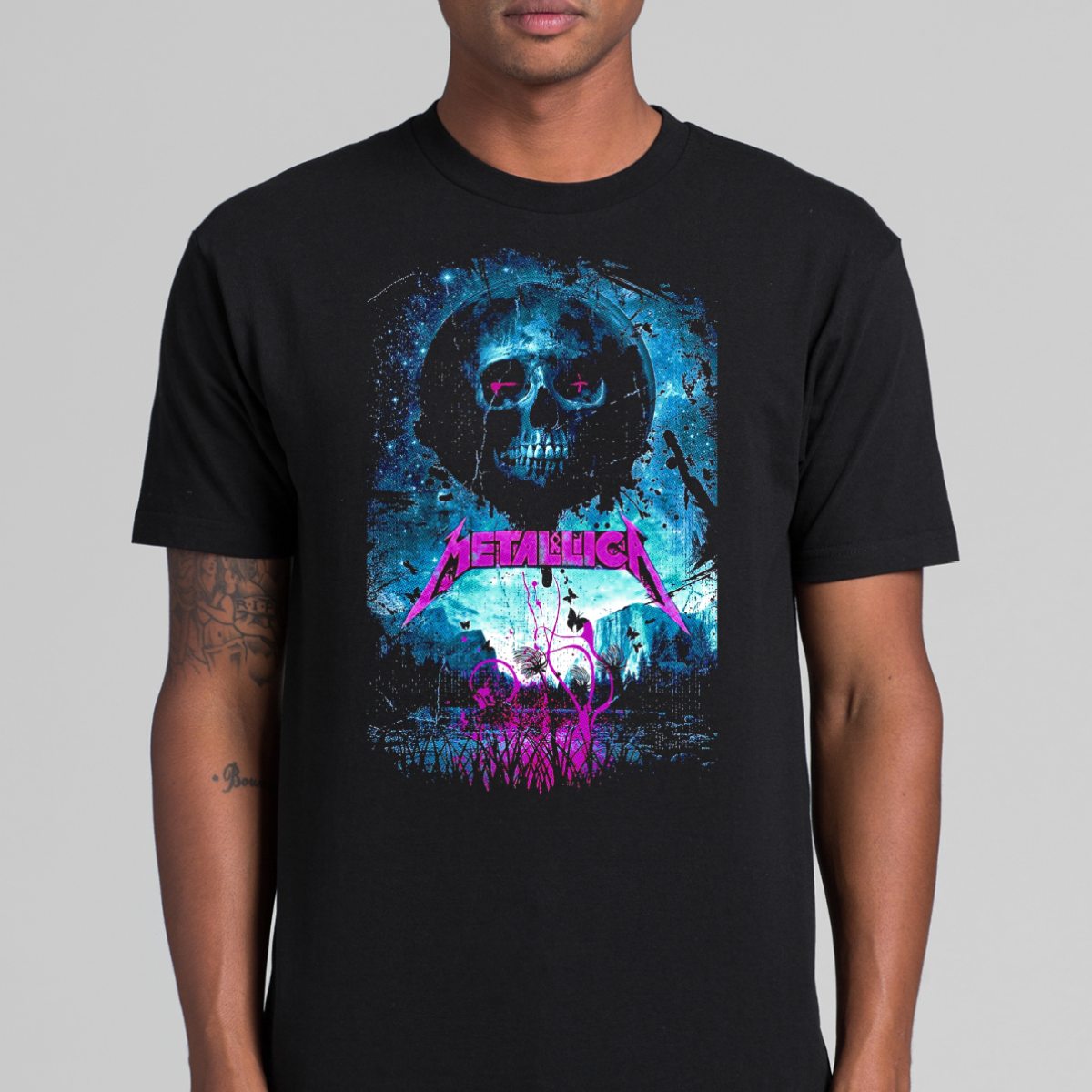 Metallica V15 T-Shirt Band Family Tee Music Heavy Metal