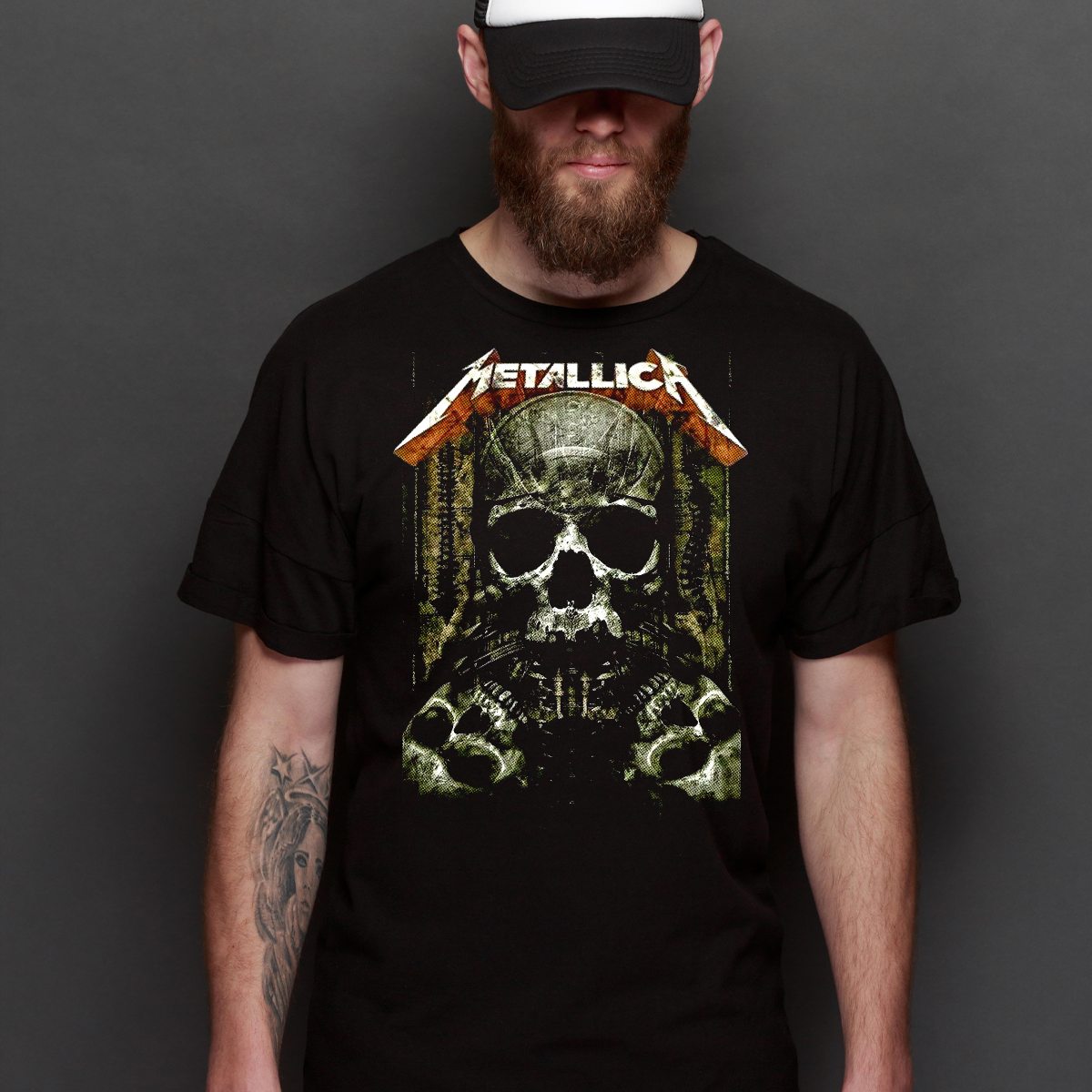 Metallica V16 T-Shirt Band Family Tee Music Heavy Metal