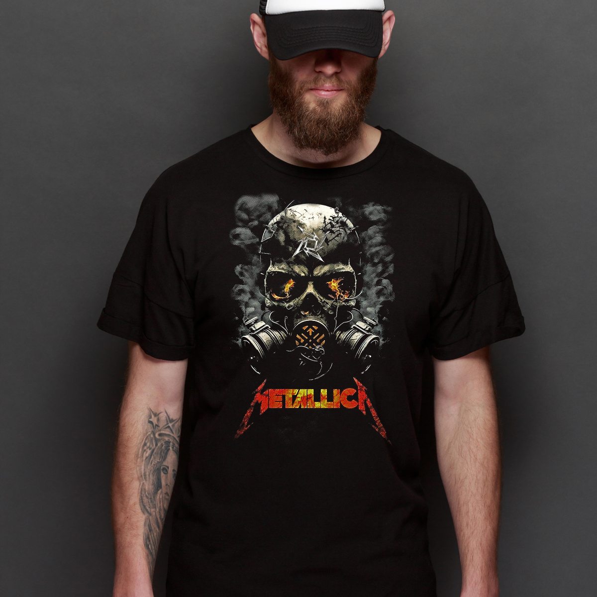 Metallica V9 T-Shirt Band Family Tee Music Heavy Metal