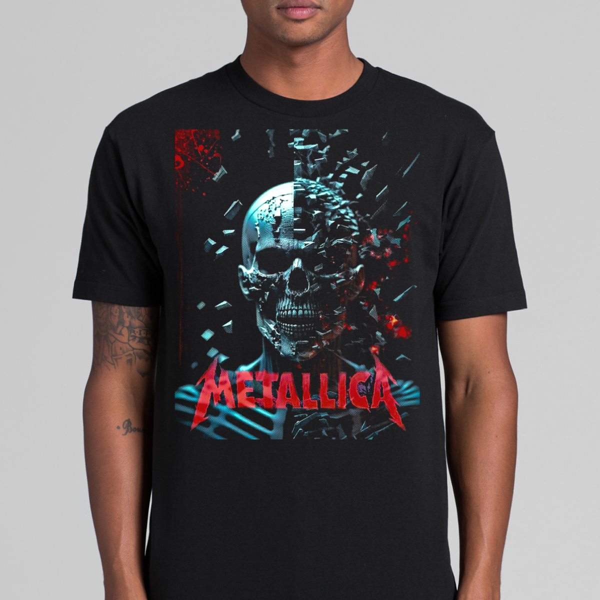 Metallica V11 T-Shirt Band Family Tee Music Heavy Metal