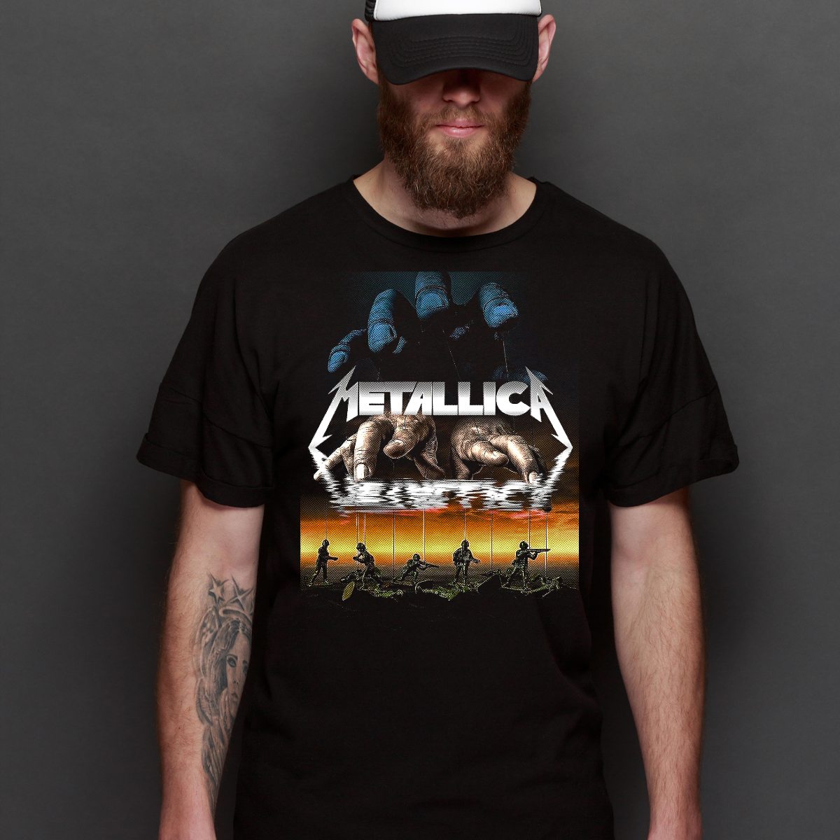 Metallica V12 T-Shirt Band Family Tee Music Heavy Metal