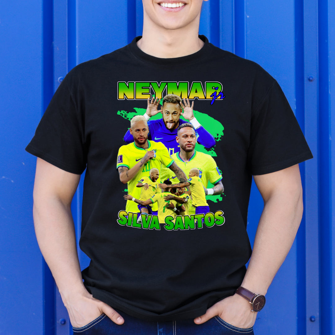 Neymar T-Shirt Sport Athlete Family Tee Football